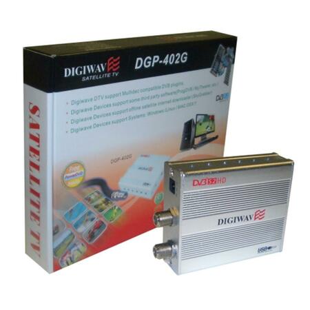 HOMEVISION TECHNOLOGY DVB-S2 Hi Defination Satellite Computer External USB Box DGP402G